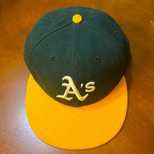 A’s hat